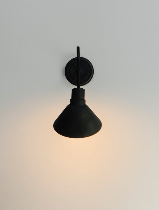 Maxim 10116BK One Light Outdoor Wall Lantern, Black