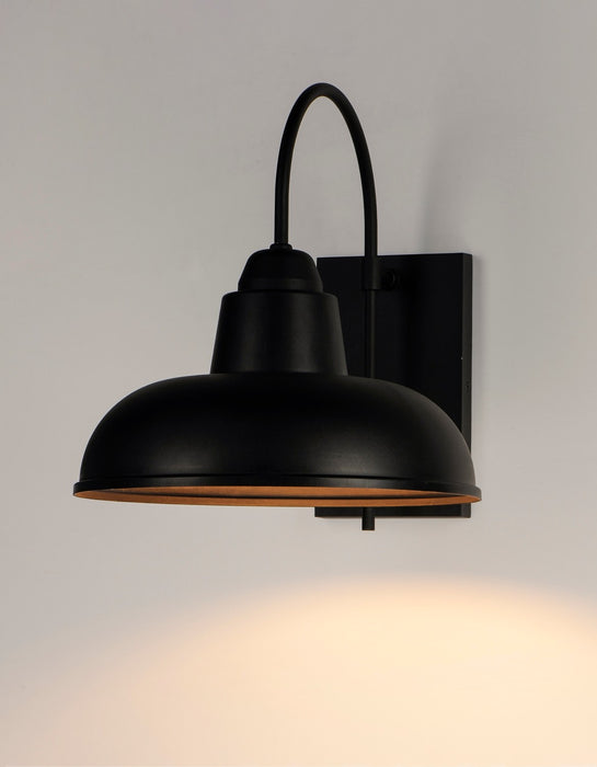 Maxim 10118BK One Light Outdoor Wall Lantern, Black