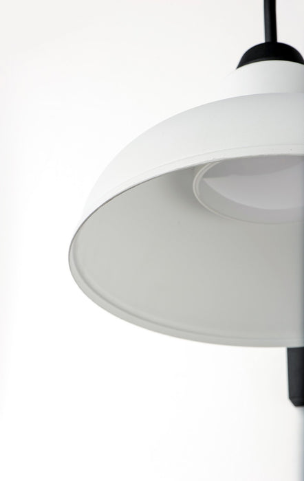 Maxim 10118WTBK One Light Outdoor Wall Lantern, White / Black