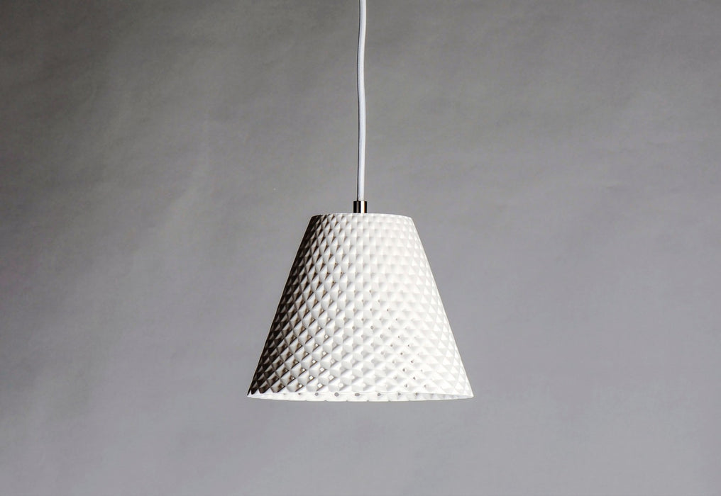 Maxim 10145WT One Light Pendant, White