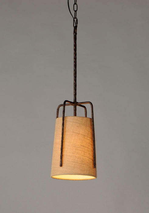 Maxim 10198BROI One Light Pendant, Oil Rubbed Bronze