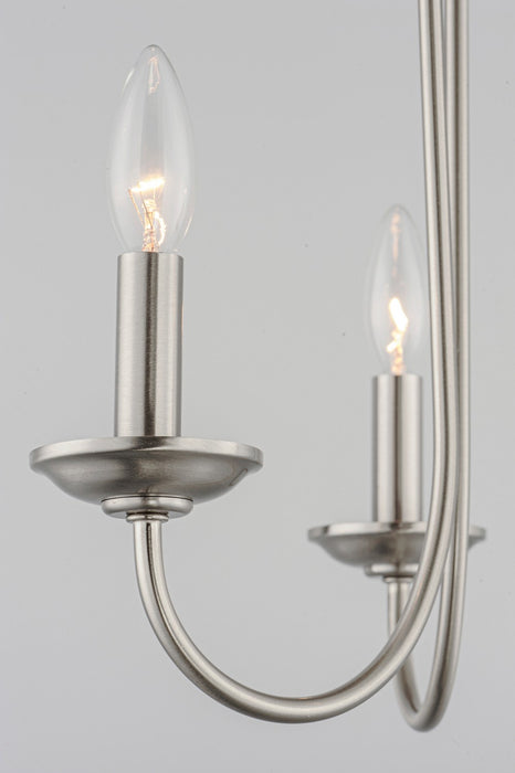 Maxim 10343SN Three Light Pendant, Satin Nickel