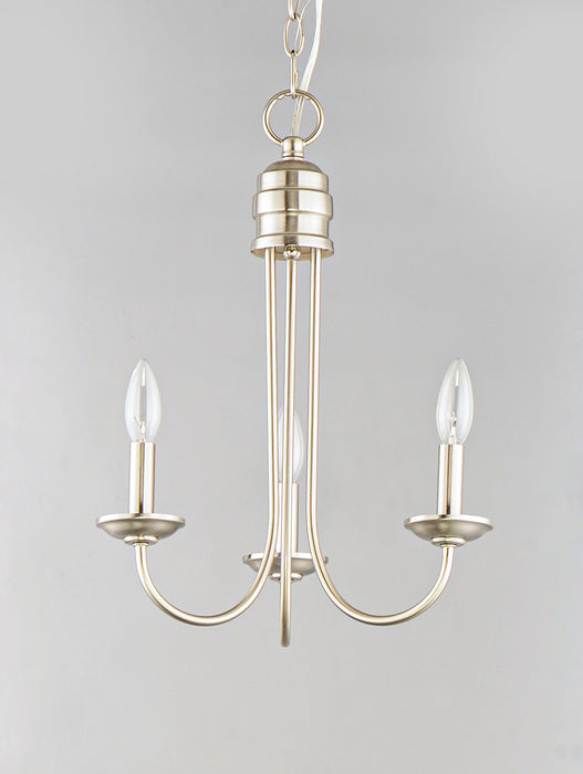 Maxim 10343SN Three Light Pendant, Satin Nickel
