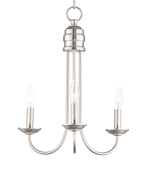 Maxim 10343SN Three Light Pendant, Satin Nickel
