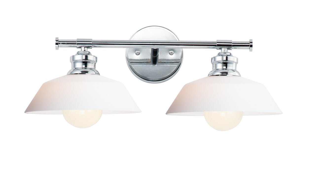 Maxim 11192SWPC Two Light Wall Sconce, Polished Chrome