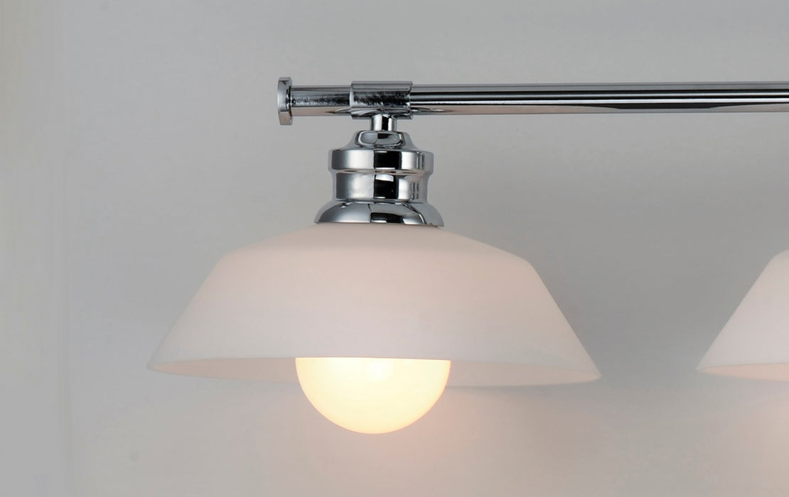 Maxim 11194SWPC Four Light Wall Sconce, Polished Chrome