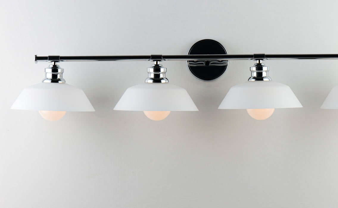 Maxim 11194SWPC Four Light Wall Sconce, Polished Chrome