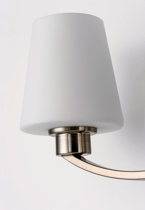 Maxim 11832SWSN Two Light Bath Vanity, Satin Nickel