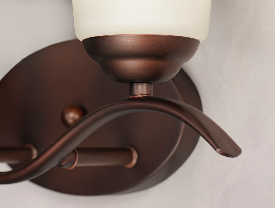 Maxim 12082FTOI Two Light Bath Vanity, Oil Rubbed Bronze