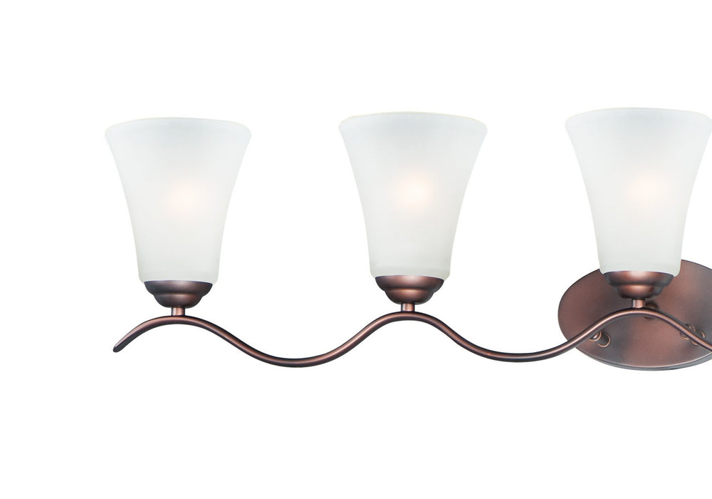 Maxim 12085FTOI Five Light Bath Vanity, Oil Rubbed Bronze