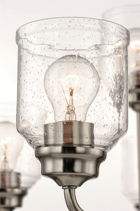 Maxim 12277CDSN Nine Light Chandelier, Satin Nickel