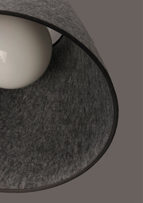 Maxim 14434GYSN One Light Pendant, Satin Nickel