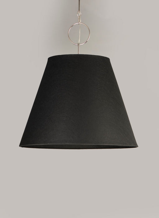 Maxim 14438BKPN One Light Pendant, Polished Nickel
