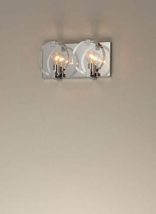Maxim 21292CLPC Two Light Wall Sconce, Polished Chrome
