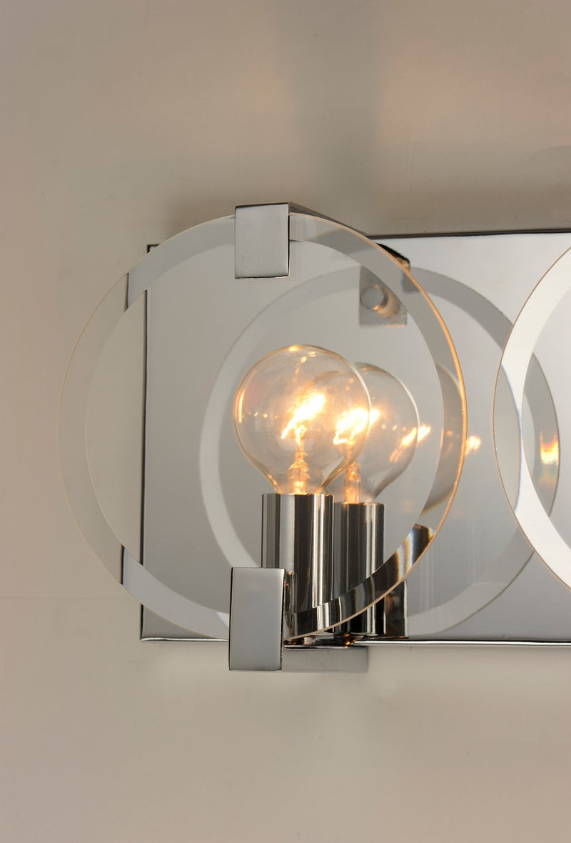 Maxim 21292CLPC Two Light Wall Sconce, Polished Chrome
