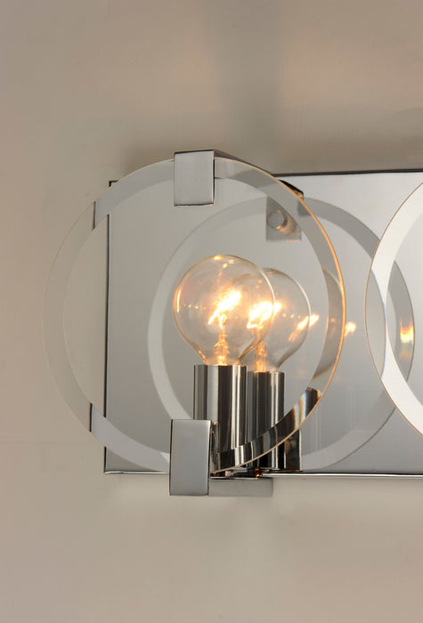 Maxim 21292CLPC Two Light Wall Sconce, Polished Chrome