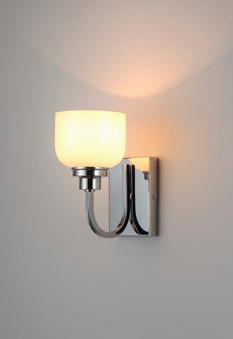 Maxim 26061WTPC One Light Bath Vanity, Polished Chrome