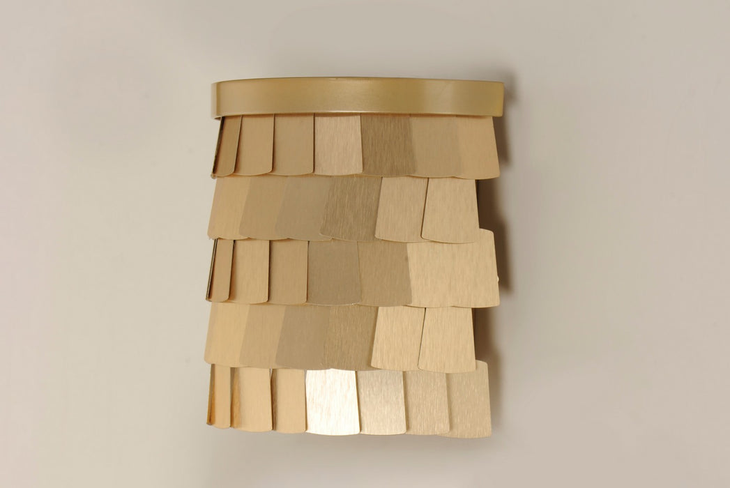 Maxim 26362CHPGLD Two Light Wall Sconce, Champagne / Gold