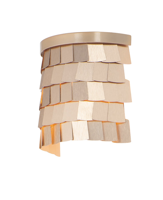 Maxim 26362CHPGLD Two Light Wall Sconce, Champagne / Gold