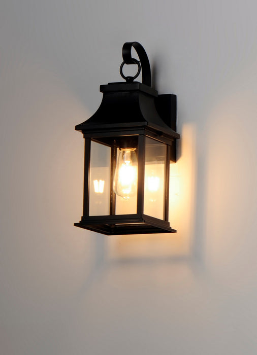 Maxim 30022CLBK One Light Outdoor Wall Lantern, Black