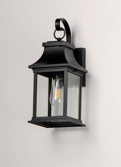 Maxim 30022CLBK One Light Outdoor Wall Lantern, Black