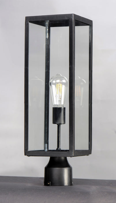 Maxim 30090CLDBZ One Light Outdoor Pole/Post Lantern, Dark Bronze