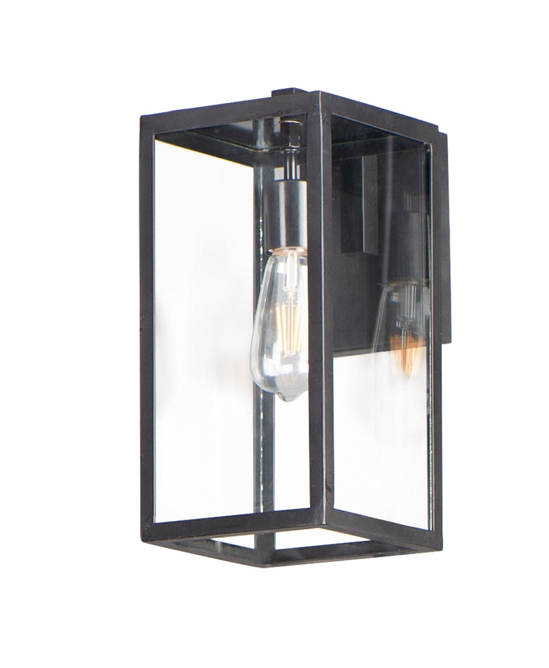 Maxim 30092CLDBZ One Light Outdoor Wall Lantern, Dark Bronze