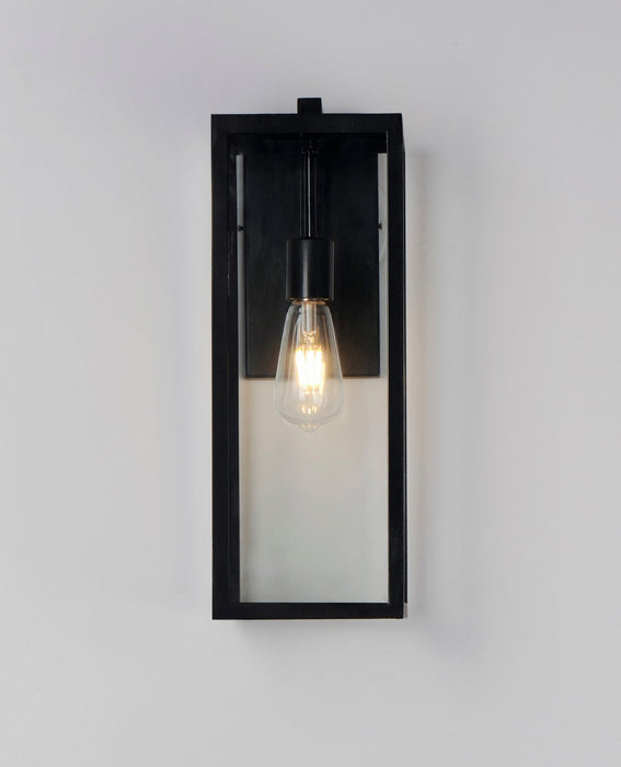 Maxim 30093CLDBZ One Light Outdoor Wall Lantern, Dark Bronze