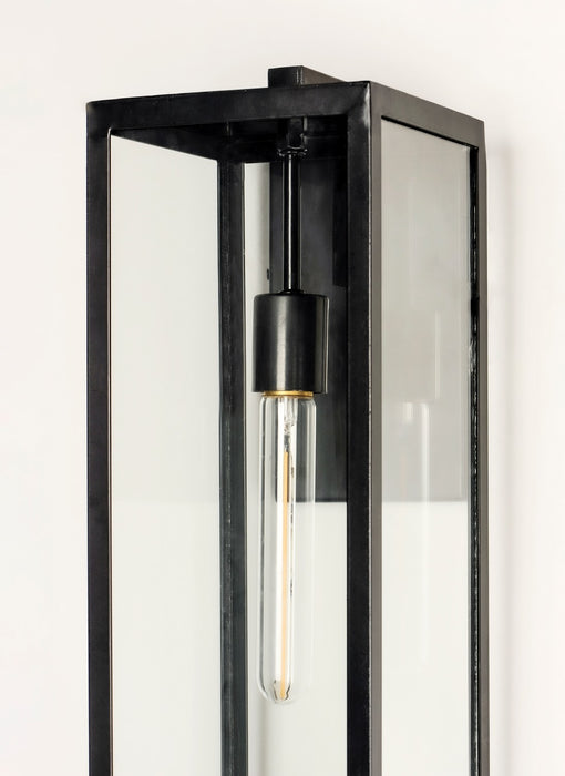 Maxim 30093CLDBZ One Light Outdoor Wall Lantern, Dark Bronze