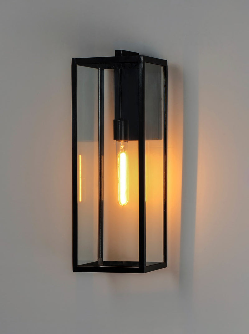 Maxim 30094CLDBZ One Light Outdoor Wall Lantern, Dark Bronze