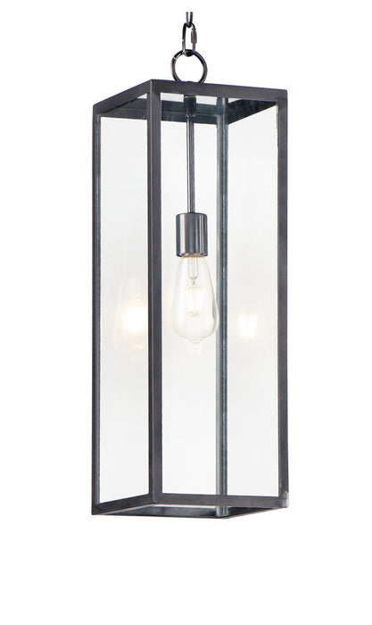 Maxim 30097CLDBZ One Light Outdoor Hanging Lantern, Dark Bronze