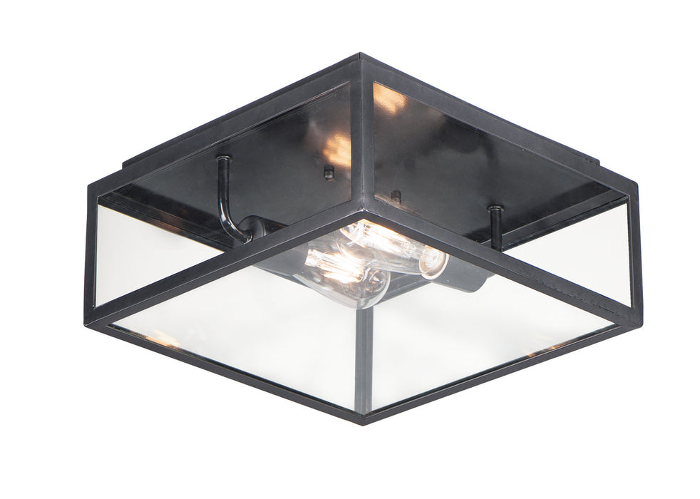 Maxim 30098CLDBZ Two Light Outdoor Ceiling Mount, Dark Bronze