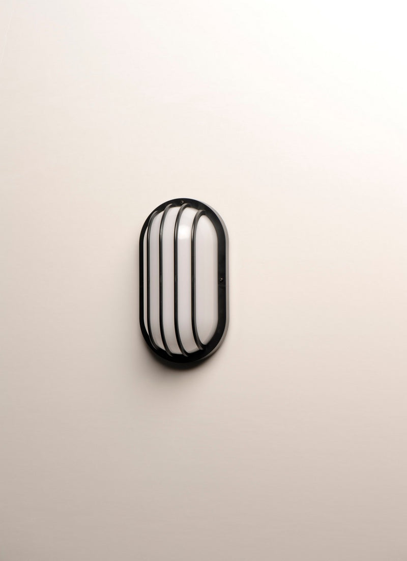 Maxim 51110FTBK LED Outdoor Wall Sconce, Black