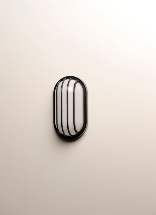 Maxim 51110FTBK LED Outdoor Wall Sconce, Black