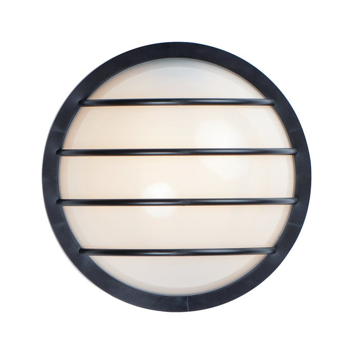 Maxim 51112FTBK LED Outdoor Wall Sconce, Black