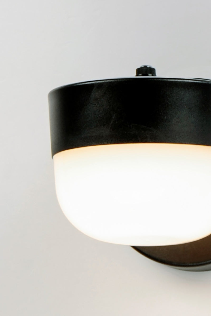 Maxim 51115FTBK LED Outdoor Wall Sconce, Black