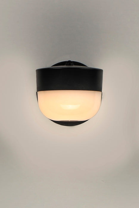 Maxim 51116FTBK LED Outdoor Wall Sconce, Black