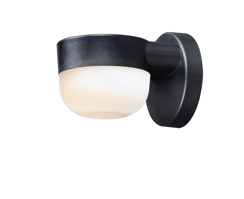 Maxim 51116FTBK LED Outdoor Wall Sconce, Black