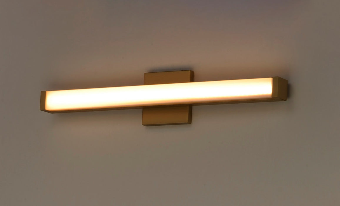 Maxim 52006GLD LED Bath Vanity, Gold