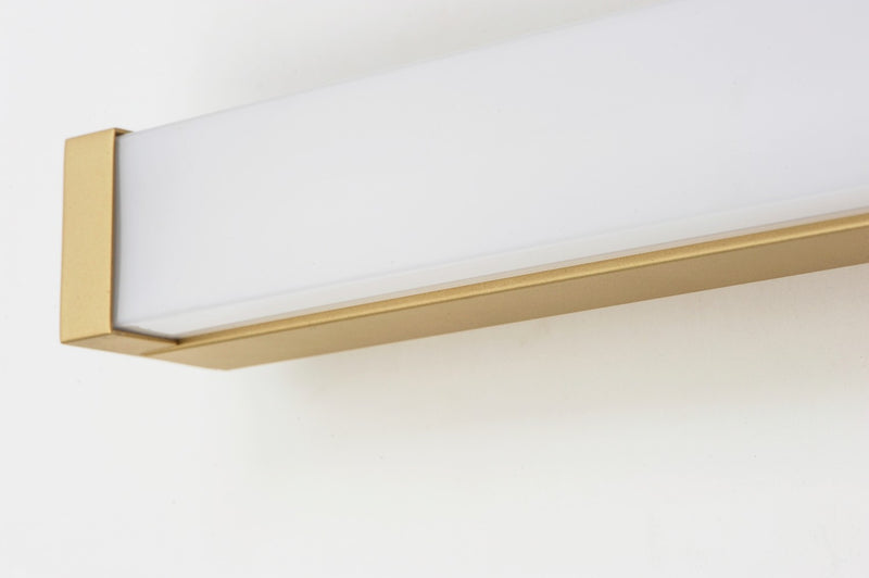 Maxim 52008GLD LED Bath Vanity, Gold