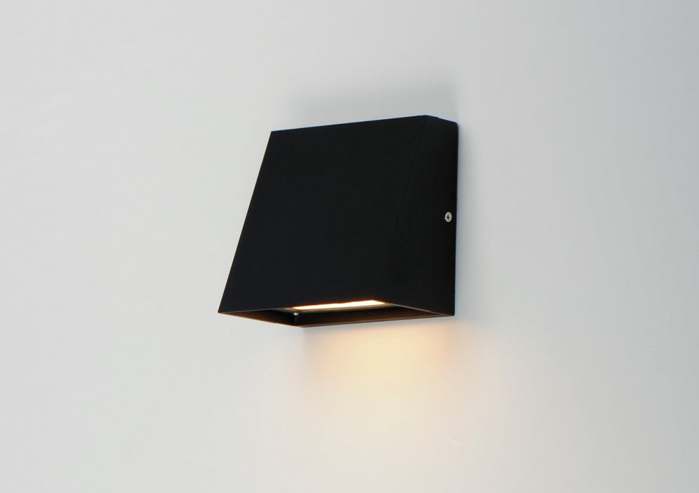 Maxim 52120BK LED Outdoor Wall Sconce, Black