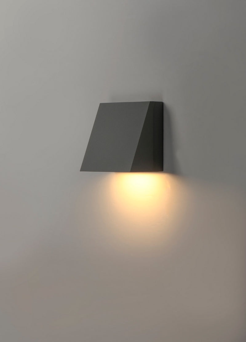 Maxim 52120SV LED Outdoor Wall Sconce, Silver