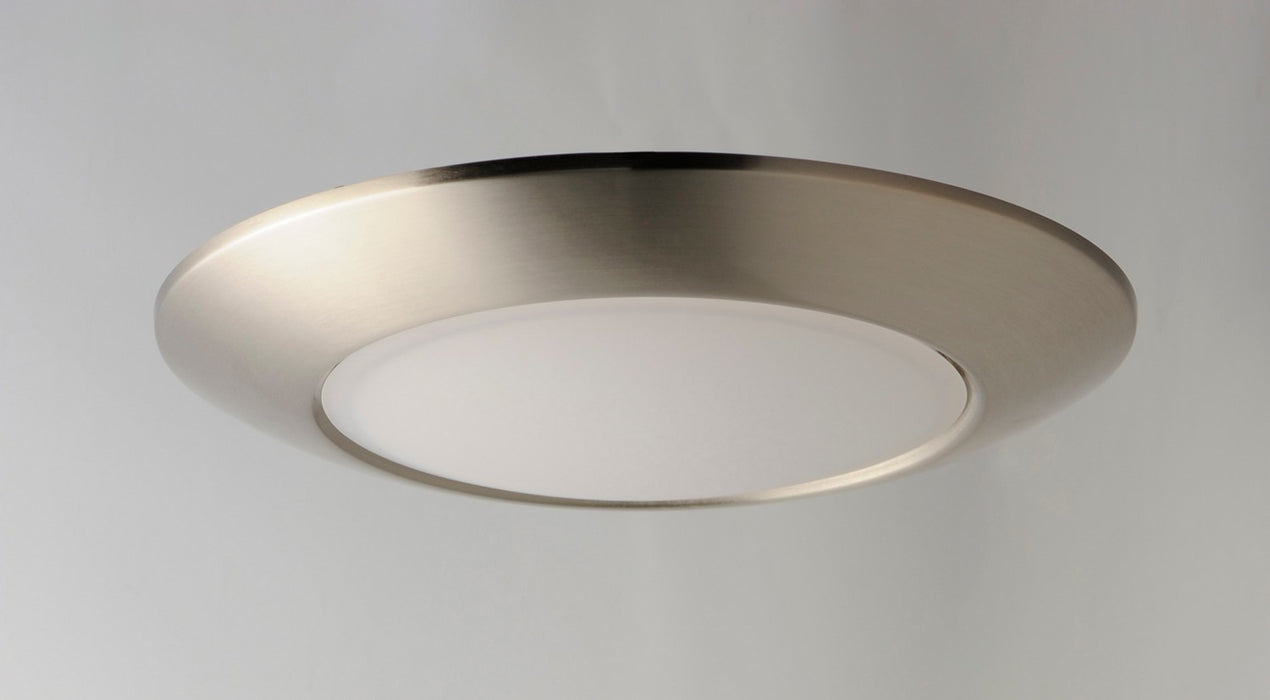 Maxim 57850WTSN LED Flush Mount, Satin Nickel