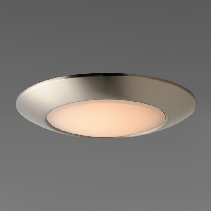 Maxim 57855WTSN LED Flush Mount, Satin Nickel