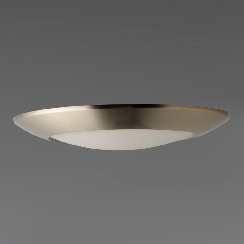 Maxim 57855WTSN LED Flush Mount, Satin Nickel