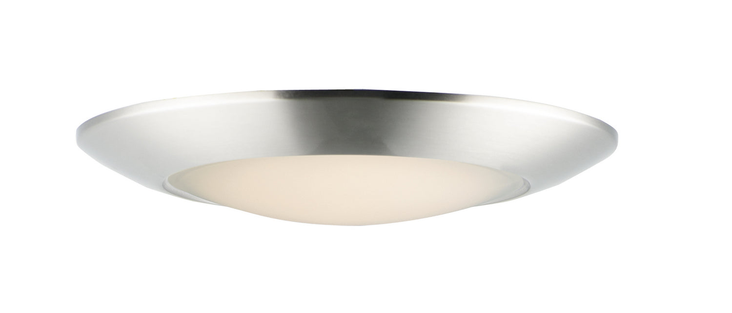 Maxim 57855WTSN LED Flush Mount, Satin Nickel