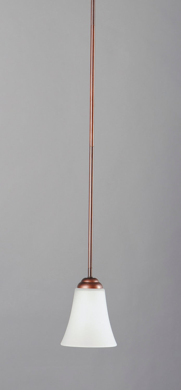 Maxim 92081FTOI One Light Mini Pendant, Oil Rubbed Bronze