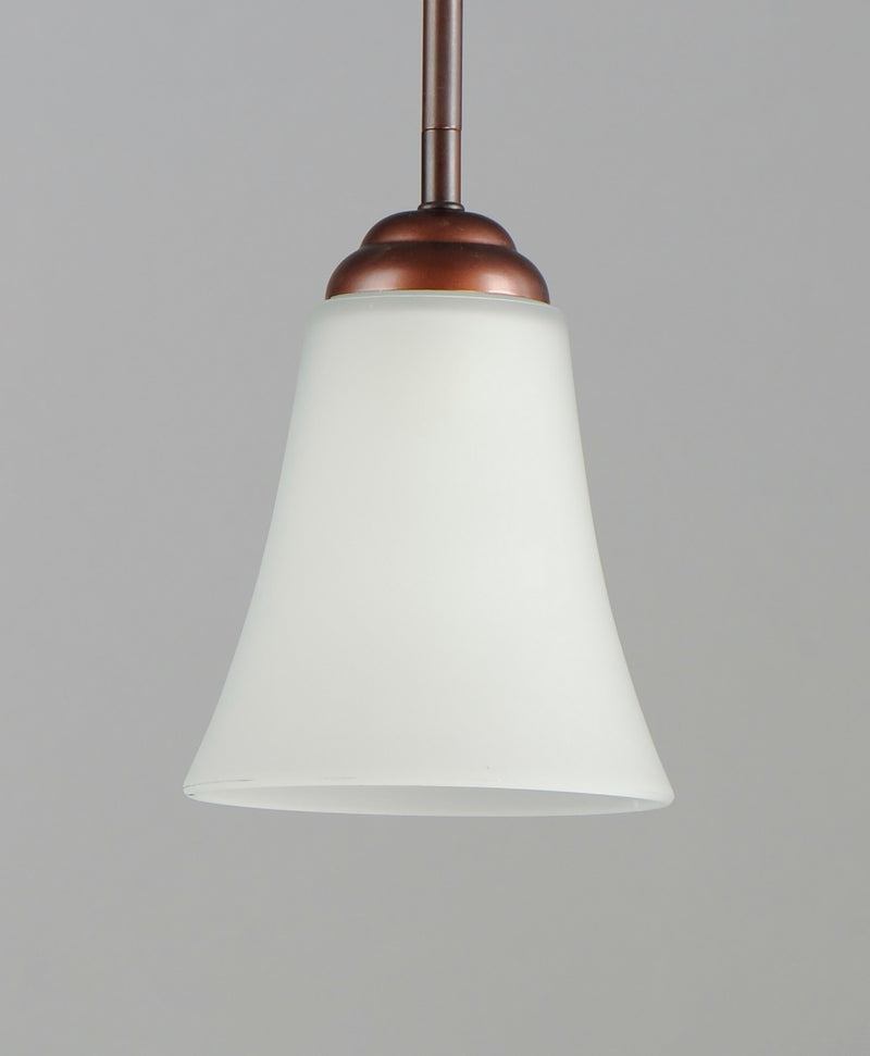 Maxim 92081FTOI One Light Mini Pendant, Oil Rubbed Bronze