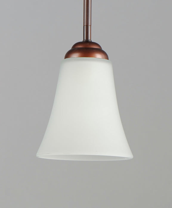 Maxim 92081FTOI One Light Mini Pendant, Oil Rubbed Bronze