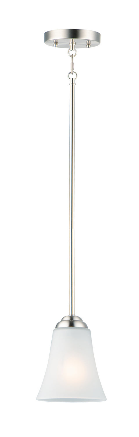 Maxim 92081FTSN One Light Mini Pendant, Satin Nickel
